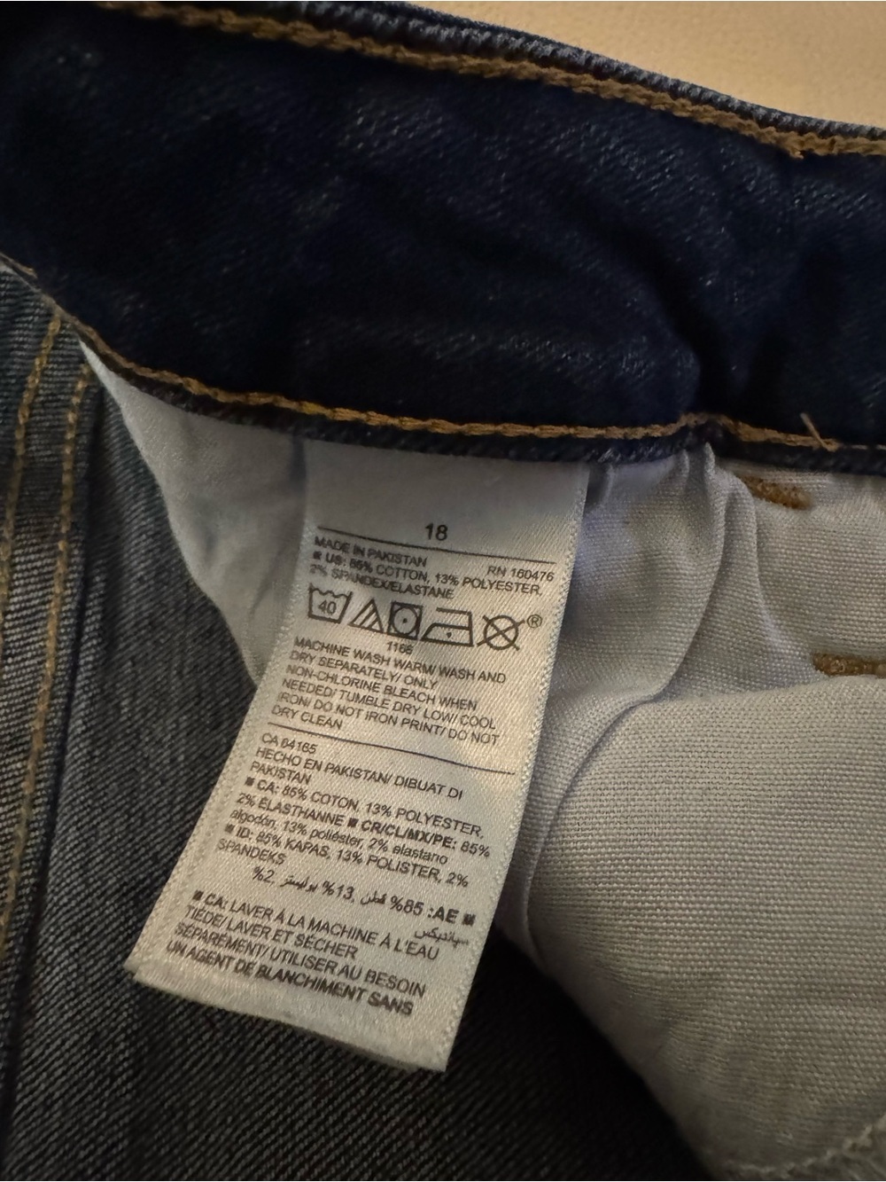 Old Navy Rockstar Super Skinny High Rise Women'sJeans - Dark Blue - Picture 6 of 6